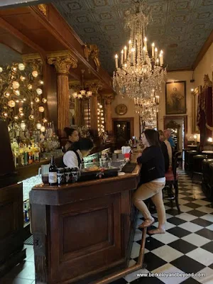 bar at Double Eagle Restaurant in Mesilla, Las Cruces, New Mexico