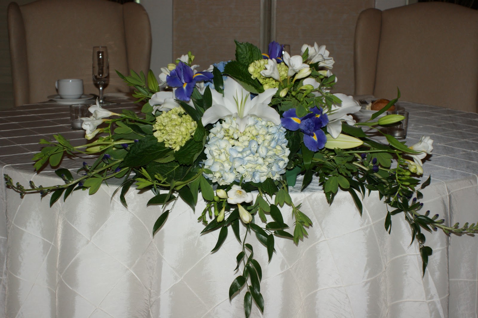 table arrangements weddings