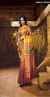 Trisha in silk saree for Pothys