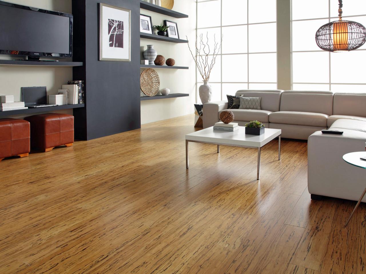 Modern Laminate Floor Design with Contemporary Interiors Decoration - Interior Home Decorating Ideas