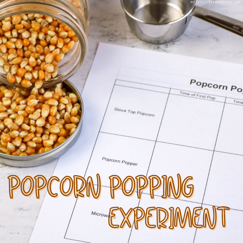 popping popcorn science experiment