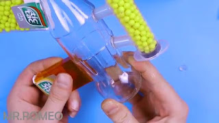 Membuat Sendiri Pistol Mainan dari Permen TicTac dan Botol Bekas