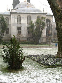 Istanbul - Topkapi Palace in the snow