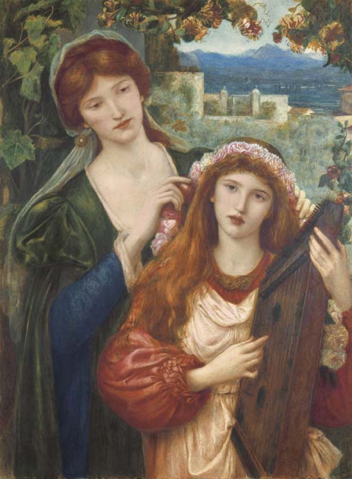 marie spartali stillman st cecily