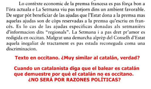 Occitano similar catalán