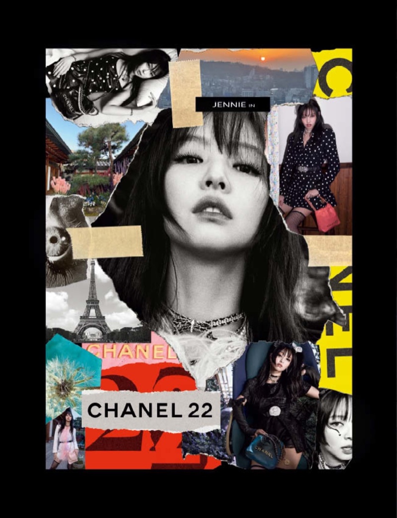 Chanel 22 Bag Campaign with BLACKPINK'S Jennie Kim.