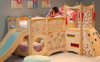 Desain interior kamar tidur anak