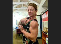 I loved seeing really physically fit women bodybuilding