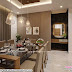 Dining room and living room interior