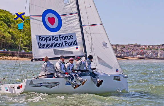 J/70 SPITFIRE sailed by Royal Air Force Sailing Squadron