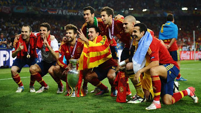 Foto ini Tak Terexpose : Spanyol Juara Euro 2012