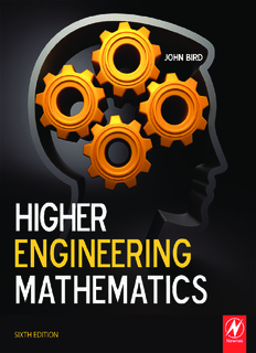 Higher Engineering Mathematics PDF Books By John Bird 