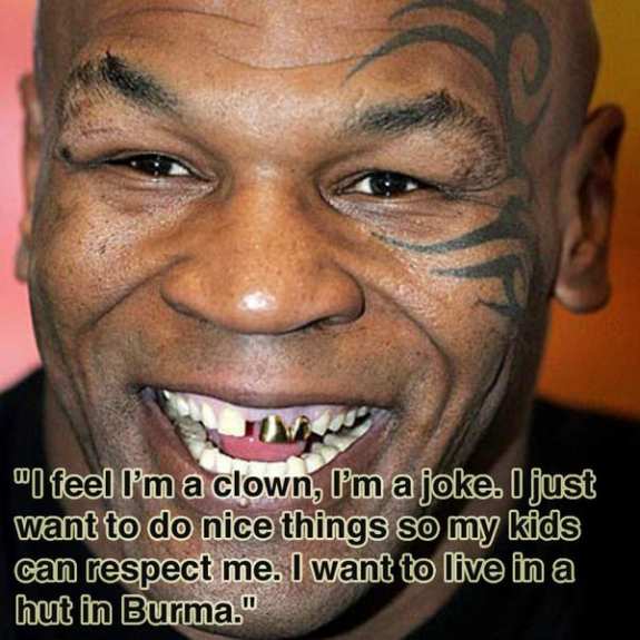 mike tyson in action. mike tyson quotes.