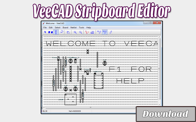 Download VeeCAD Stripboard Editor | Softwares CAD ...