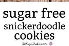 SUGAR FREE SNICKERDOODLE COOKIES  