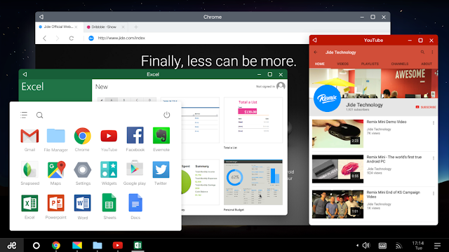 Download Remix OS Gratis, OS Android untuk PC