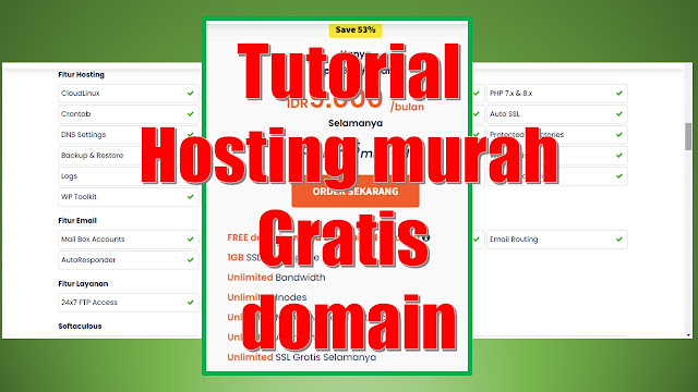 Tutorial Cara Membeli Hosting Murah