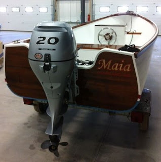 Yarmouth Boat Yard: Justin's Hand-Built Boat