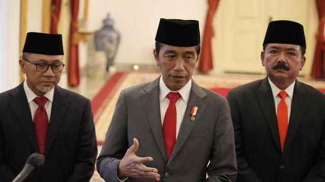 Presiden Joko Widodo ke Mendag Zulhas, fokus bekerja urus yang saya tugaskan