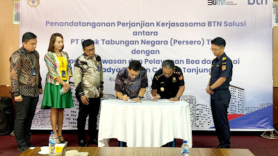 BTN Tawarkan Payroll dan KTA Spesial Bagi Pegawai Bea Cukai Kuala Tanjung