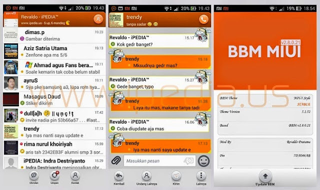 Download BBM MOD APK Pilihan Android - TC Blog