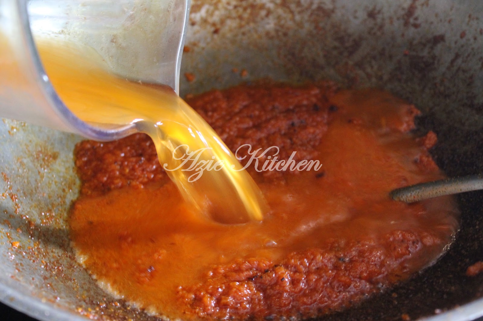 Masak Asam Pedas Ikan Bawal Putih - Azie Kitchen