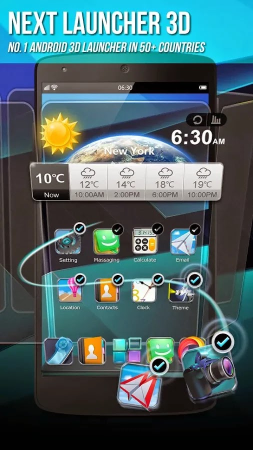 Next Launcher 3D Shell v3.6 Patched