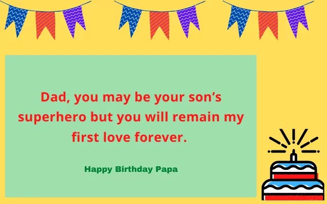 Happy Birthday Wishes For Papa