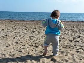 Baby at the beach