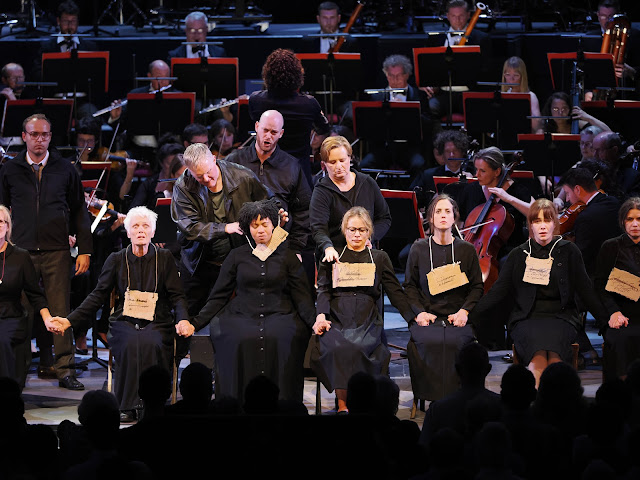 Poulenc: Dialogues of the Carmelites - Fiona Kimm, Golda Schultz, Theodore Platt, Gavan Ring - Glyndebourne Festival at BBC Proms (Photo: BBC/ Sisi Burn)