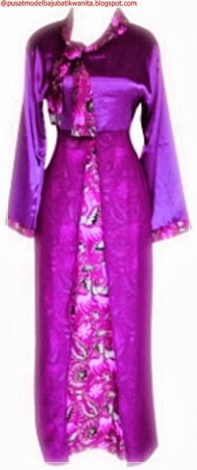 32+ Konsep Baru Baju Batik Wanita Modern Gamis