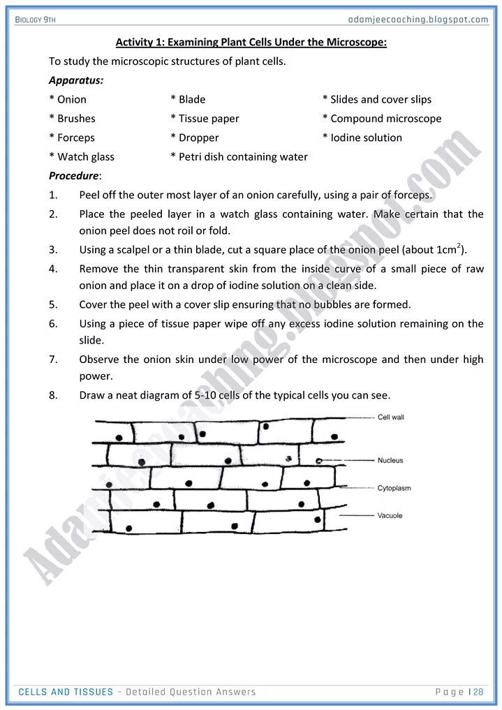 cells-and-tissues-detailed-question-answers-biology-9th