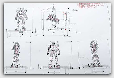 Mecha gigante de 18 metros para celebrar el 30 aniversario de Gundam