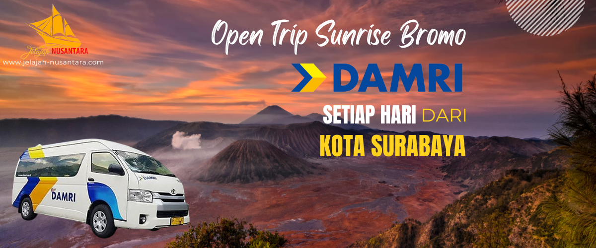 paket wisata open trip bromo damri surabaya