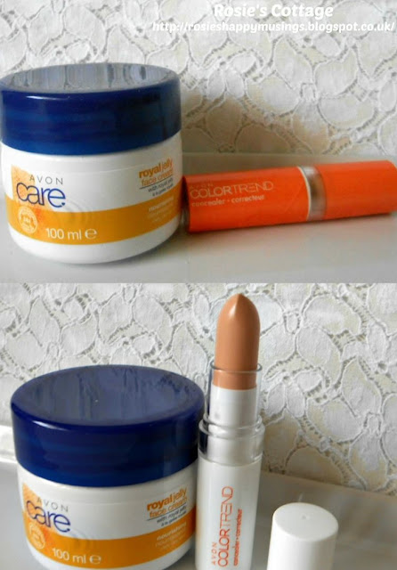 Avon Care Face Cream With Royal Jelly & Colour Trend Concealer