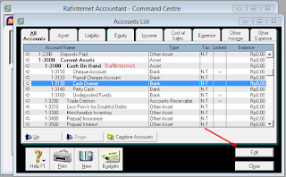 Cara membuat, mengedit, dan menghapus akun MYOB ~ SETUP AWAL MYOB