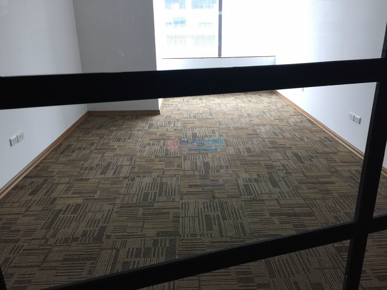 Thảm trải sàn, thảm tấm 50x50cm đế cao su