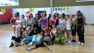 ZUMBA en Segovia Master class en Circulo de Baile MADRID