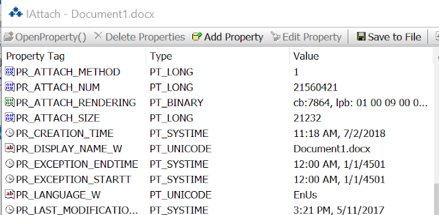 Exploring Extended MAPI Part 16 by David Cowen - Hacking Exposed Computer Forensics Blog