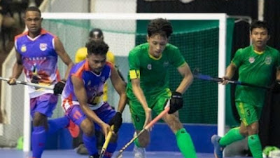 Hockey Indoor Putra Papua Kalahkan Sumut 2-1