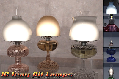 IG Iray Oil Lamps