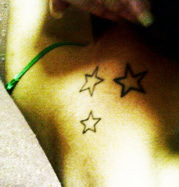 cute tribal tattoos for girls. star tattoo meaning. cutest