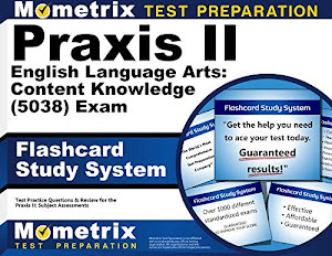 Praxis II English Language Arts: Content Knowledge (5038) Exam Flashcard Study System: Praxis II Test Practice Questions & Review for the Praxis II: Subject Assessments (Cards)