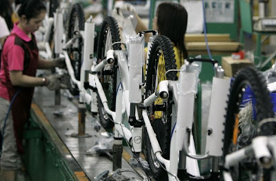 Giant Bicycle Archive on An Assembly Line At Giant Bicycle S Factory In Taichung  Taiwan