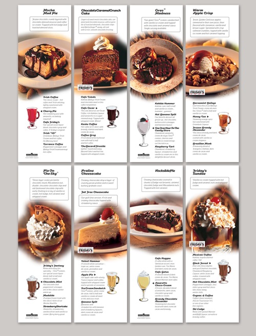 Restaurant Brochure Design Examples