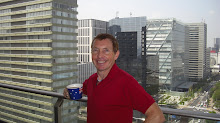 Enjoying a cuppa on the balcony