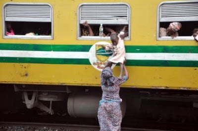 IN PICTURES: Residents 'enjoy' Gov Agregbesola's free train ride for sallah