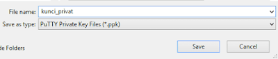 Menyimpan Private Key