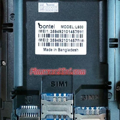 Bontel L600 Flash File SC6531E