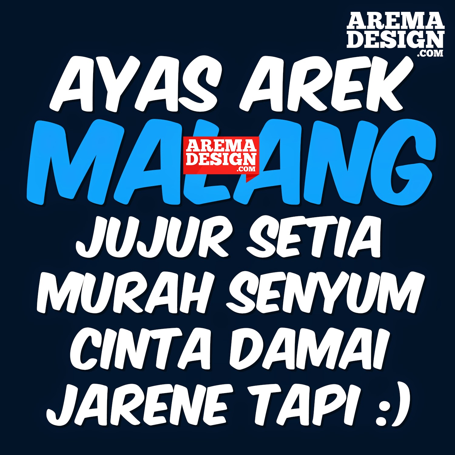 Ayas Arek Malang AREMADESIGNcom